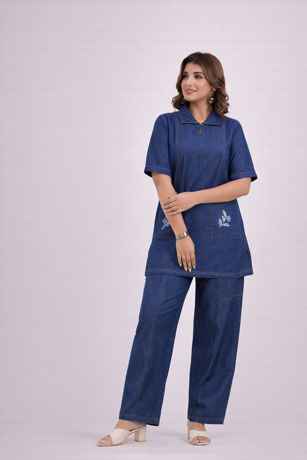 Denim Co-ord Set