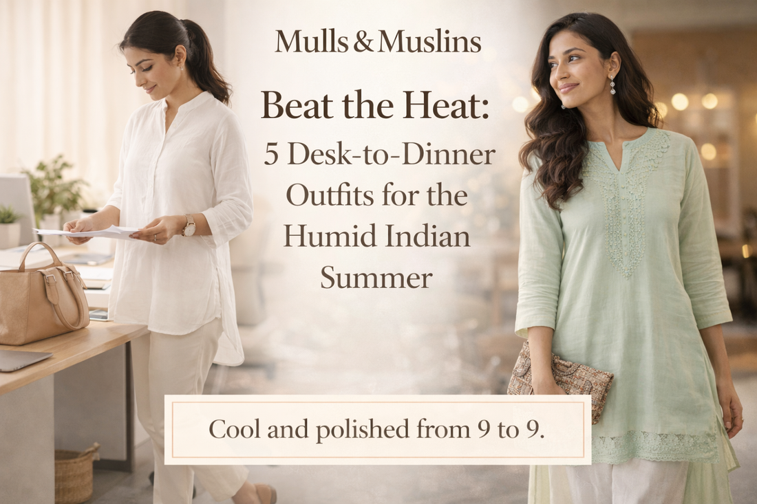 Beat the Heat: 5 Desk-to-Dinner Outfits for the Humid Indian Summer