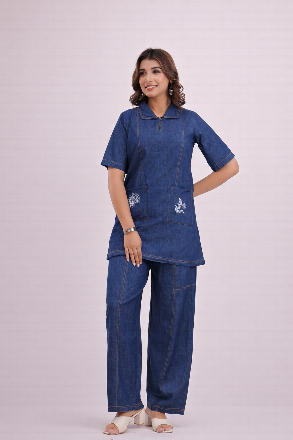 Denim Co-ord Set